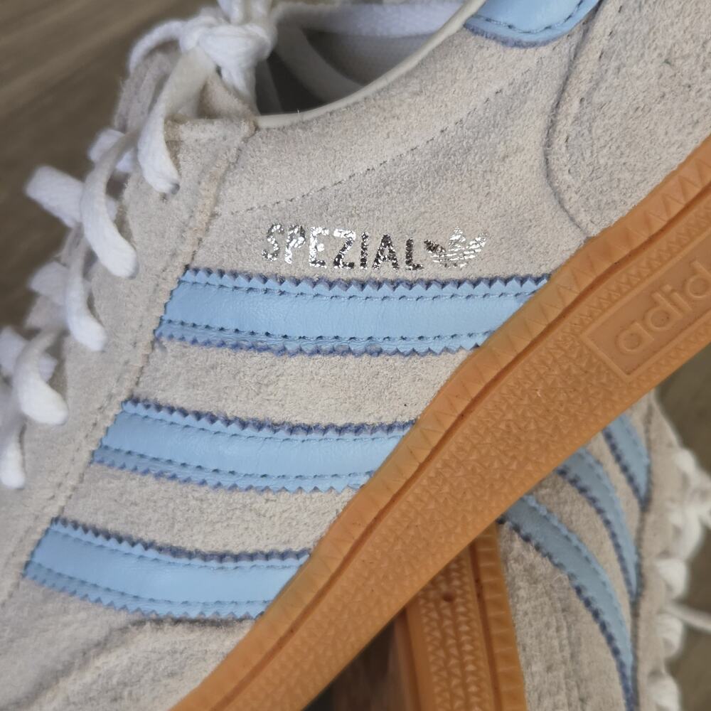 Adidas Handball Spezial Womens US 7.5 Gray Athletic Walking Shoes Sneakers - Picture 12 of 15
